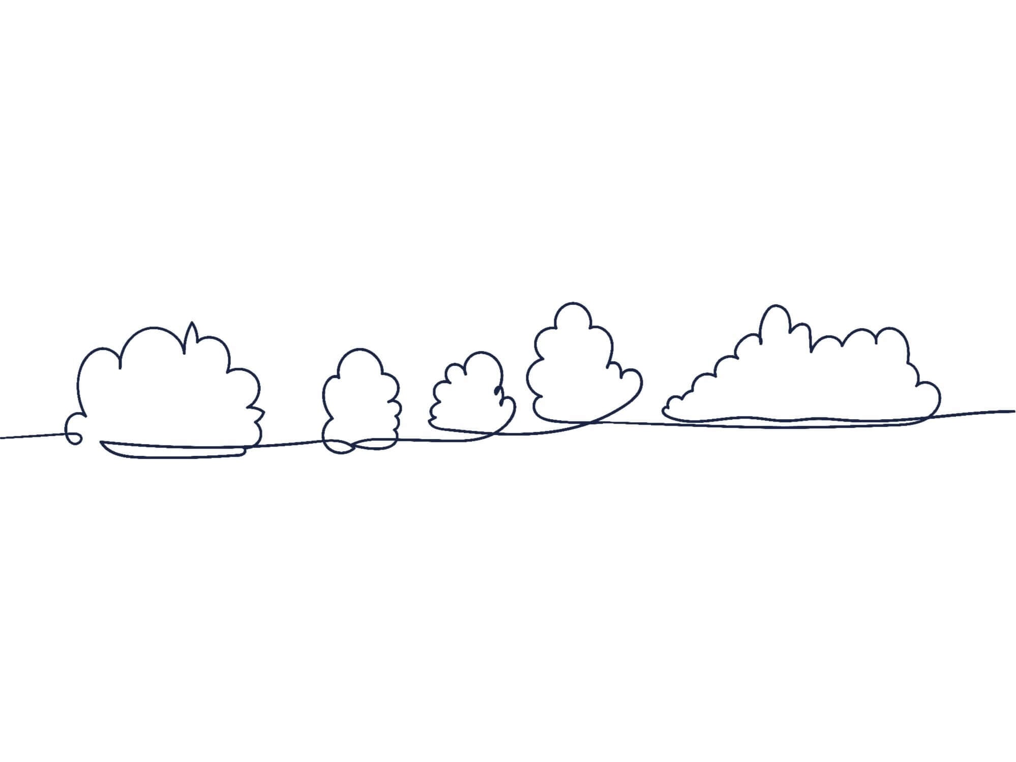picture of soft clouds