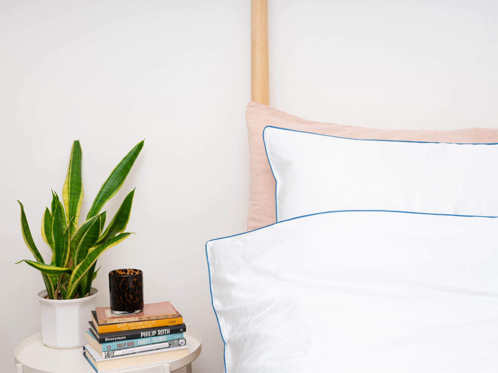 Navy bamboo sheet