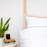 Navy bamboo sheet